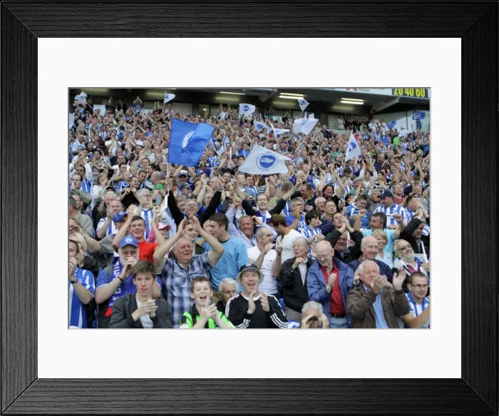 Framed Print : Brighton & Hove Albion FC: 2011-12 Home Games - Spurs and Doncaster Framed Print : Brighton & Hove Albion FC: 2011-12 Home Games - Spurs and Doncaster