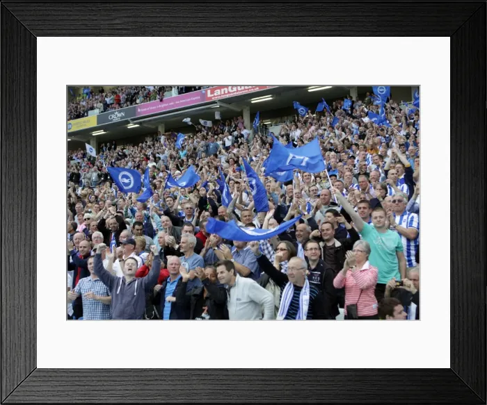 Framed Print : Brighton & Hove Albion 2011-12 Home Matches: Spurs and Doncaster Framed Print : Brighton & Hove Albion 2011-12 Home Matches: Spurs and Doncaster