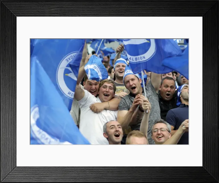 Framed Print : Brighton & Hove Albion 2011-12 Home Matches: Spurs and Doncaster Framed Print : Brighton & Hove Albion 2011-12 Home Matches: Spurs and Doncaster