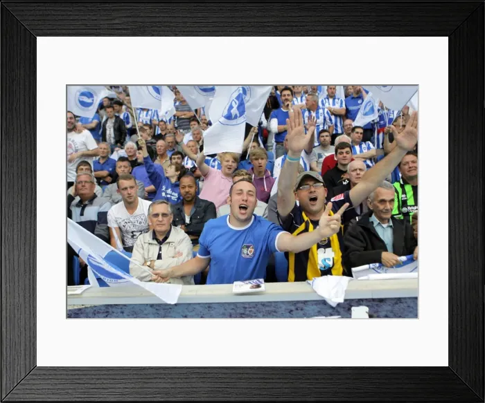 Framed Print : Brighton & Hove Albion FC: 2011-12 Home Matches - Spurs and Doncaster Framed Print : Brighton & Hove Albion FC: 2011-12 Home Matches - Spurs and Doncaster