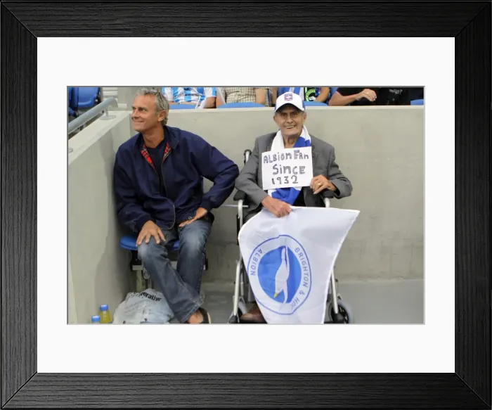 Framed Print : Brighton & Hove Albion 2011-12 Home Matches: Spurs and Doncaster Framed Print : Brighton & Hove Albion 2011-12 Home Matches: Spurs and Doncaster