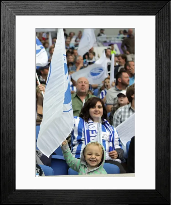 Framed Print : Brighton & Hove Albion 2011-12 Home Matches: Spurs and Doncaster Framed Print : Brighton & Hove Albion 2011-12 Home Matches: Spurs and Doncaster