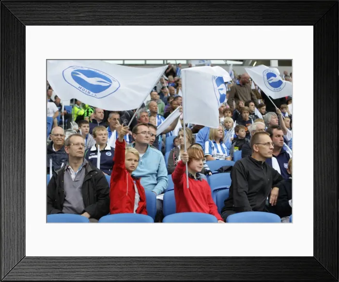 Framed Print : Brighton & Hove Albion FC: 2011-12 Home Matches - Spurs and Doncaster Framed Print : Brighton & Hove Albion FC: 2011-12 Home Matches - Spurs and Doncaster