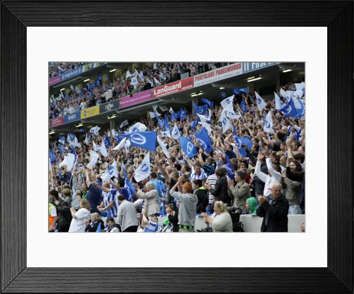 Framed Print : Brighton & Hove Albion FC: 2011-12 Home Matches - Spurs and Doncaster Framed Print : Brighton & Hove Albion FC: 2011-12 Home Matches - Spurs and Doncaster
