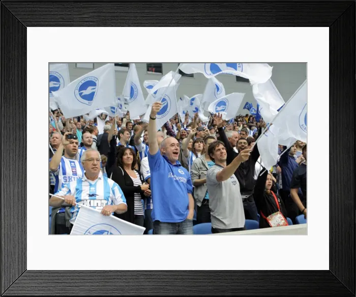 Framed Print : Brighton & Hove Albion FC: 2011-12 Home Matches - Spurs and Doncaster Framed Print : Brighton & Hove Albion FC: 2011-12 Home Matches - Spurs and Doncaster