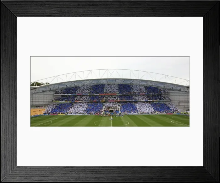 Framed Print : Brighton & Hove Albion 2011-12 Home Matches: Spurs and Doncaster Framed Print : Brighton & Hove Albion 2011-12 Home Matches: Spurs and Doncaster