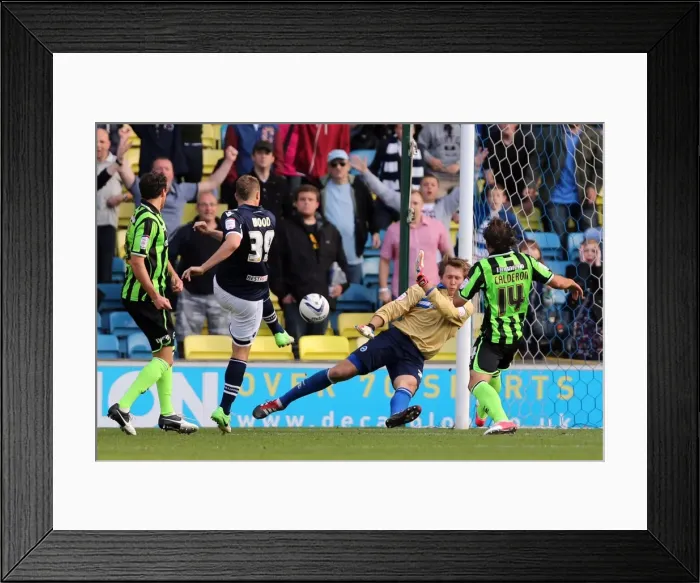 Framed Print : Brighton & Hove Albion's Tomasz Kuszczak Saves the Day: Millwall vs. Brighton & Hove Albion, Npower Championship, September 22, 2012 Framed Print : Brighton & Hove Albion's Tomasz Kuszczak Saves the Day: Millwall vs. Brighton & Hove Albion, Npower Championship, September 22, 2012