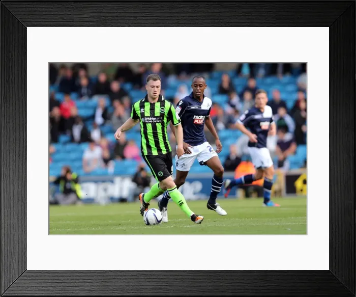 Framed Print : Brighton & Hove Albion Away Game at Millwall (2012-13 Season): September 22, 2012 Framed Print : Brighton & Hove Albion Away Game at Millwall (2012-13 Season): September 22, 2012