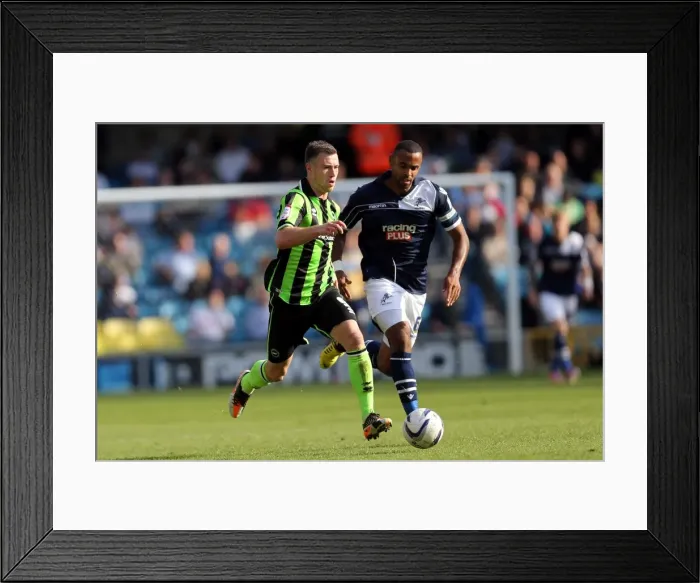 Framed Print : Brighton & Hove Albion 2012-13 Away Game: Millwall (September 22, 2012) Framed Print : Brighton & Hove Albion 2012-13 Away Game: Millwall (September 22, 2012)