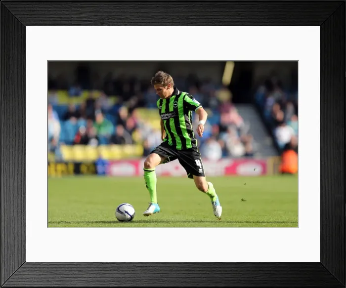 Framed Print : Brighton & Hove Albion vs. Millwall: 2012-13 Away Game Framed Print : Brighton & Hove Albion vs. Millwall: 2012-13 Away Game