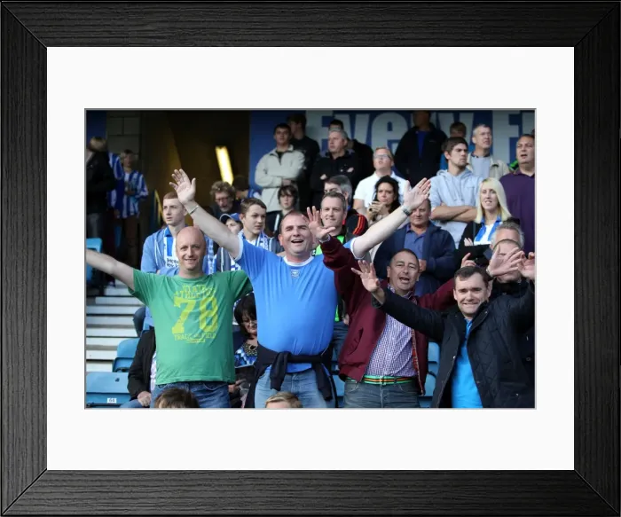 Framed Print : Brighton & Hove Albion at Millwall: 2012-13 Away Game Framed Print : Brighton & Hove Albion at Millwall: 2012-13 Away Game