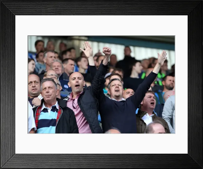 Framed Print : Millwall vs. Brighton & Hove Albion: 2012-13 Season Away Game Framed Print : Millwall vs. Brighton & Hove Albion: 2012-13 Season Away Game