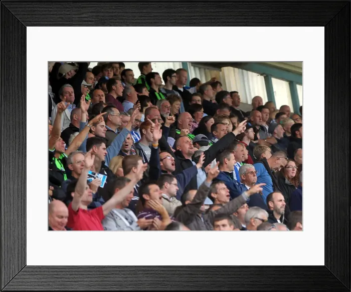 Framed Print : Millwall vs. Brighton & Hove Albion: 2012-13 Away Game Framed Print : Millwall vs. Brighton & Hove Albion: 2012-13 Away Game