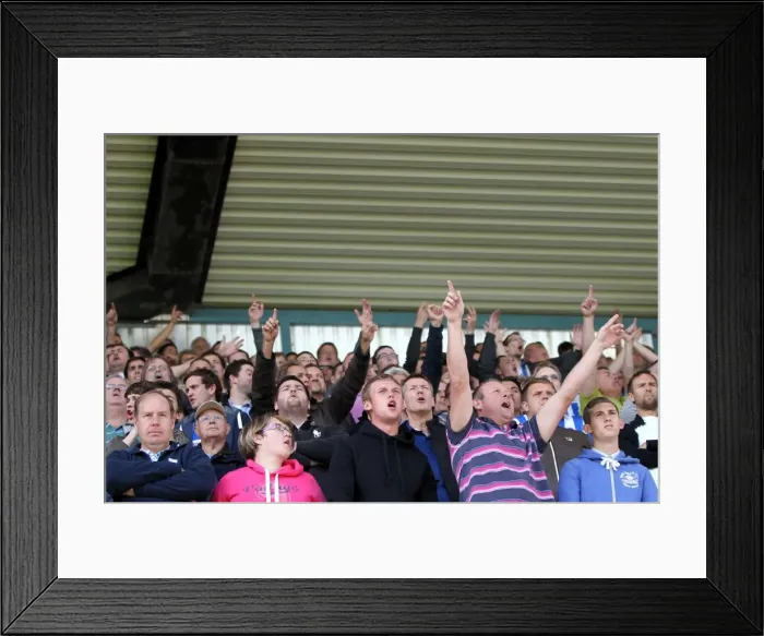 Framed Print : Brighton & Hove Albion vs. Millwall: 2012-13 Away Game Framed Print : Brighton & Hove Albion vs. Millwall: 2012-13 Away Game
