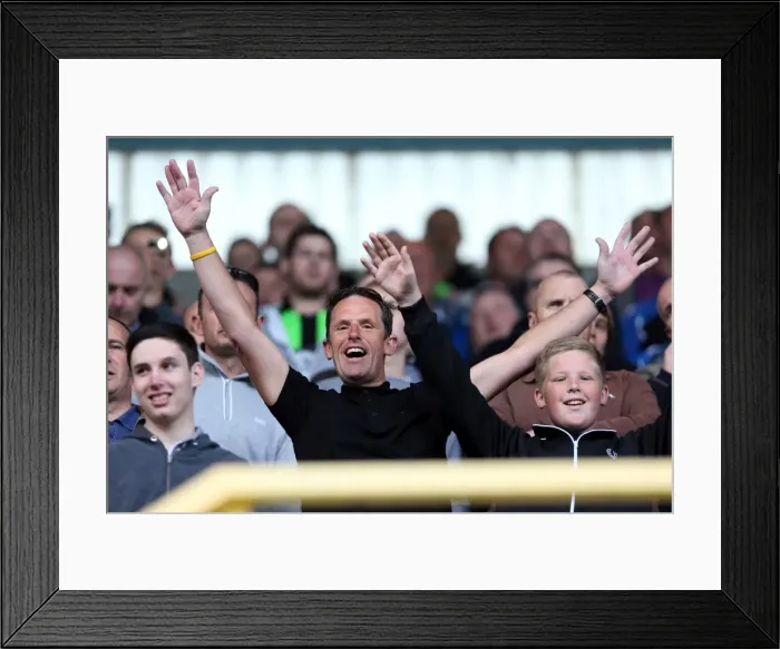 Framed Print : Sea of Supporters: Brighton & Hove Albion Away Games 2012-13 Framed Print : Sea of Supporters: Brighton & Hove Albion Away Games 2012-13