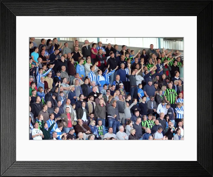 Framed Print : Millwall vs. Brighton & Hove Albion: 2012-13 Away Game Framed Print : Millwall vs. Brighton & Hove Albion: 2012-13 Away Game