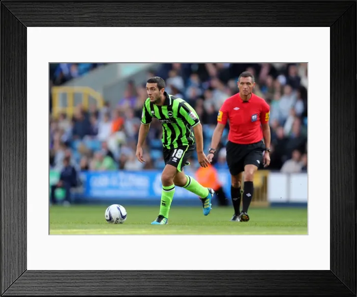 Framed Print : Brighton & Hove Albion at Millwall: 2012-13 Season Away Game Framed Print : Brighton & Hove Albion at Millwall: 2012-13 Season Away Game