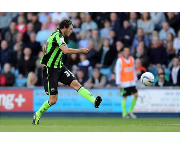 Will Buckley during Millwall v Brighton & Hove Albion, Npower Championship