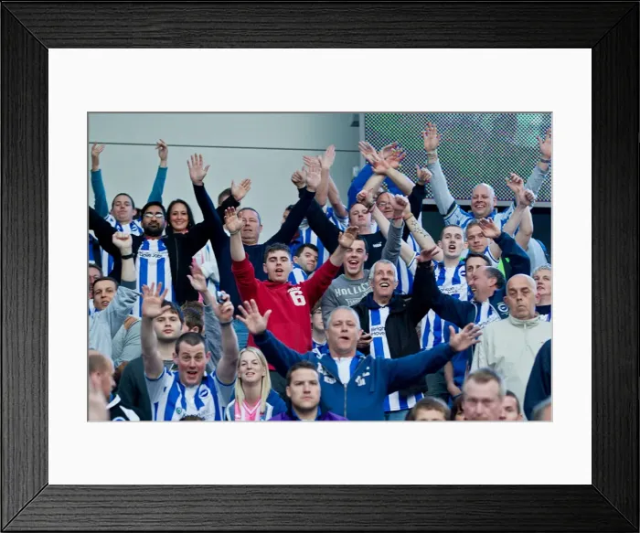 Framed Print : Brighton & Hove Albion: Nostalgic Review of the 2012-13 Home Match Against Birmingham City Framed Print : Brighton & Hove Albion: Nostalgic Review of the 2012-13 Home Match Against Birmingham City