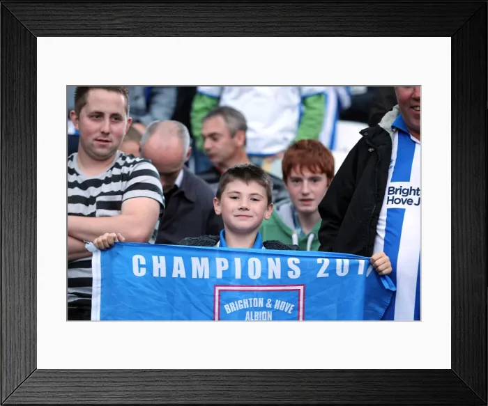 Framed Print : Brighton & Hove Albion vs Birmingham City: 2012-13 Home Game Framed Print : Brighton & Hove Albion vs Birmingham City: 2012-13 Home Game