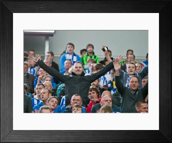Framed Print : Brighton & Hove Albion vs. Birmingham City (2012-13 Home Game) Framed Print : Brighton & Hove Albion vs. Birmingham City (2012-13 Home Game)