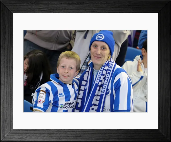 Framed Print : Brighton & Hove Albion vs. Birmingham City (2012-13): September 29th Home Game Highlights