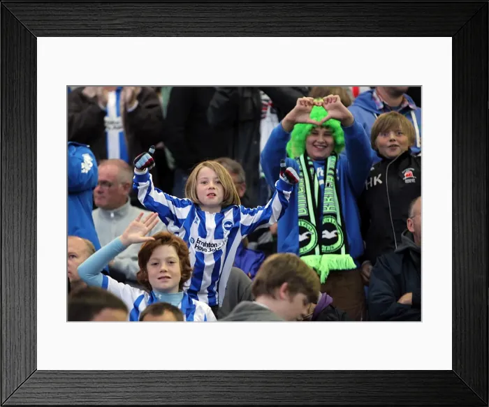 Framed Print : Brighton & Hove Albion: Reliving the Excitement of the 2012-13 Season - Home Game vs. Birmingham City Framed Print : Brighton & Hove Albion: Reliving the Excitement of the 2012-13 Season - Home Game vs. Birmingham City