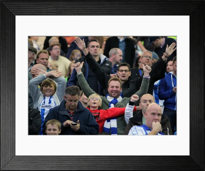 Framed Print : Brighton & Hove Albion vs. Birmingham City (2012-13 Season): A Nostalgic Look Back at Our Home Game
