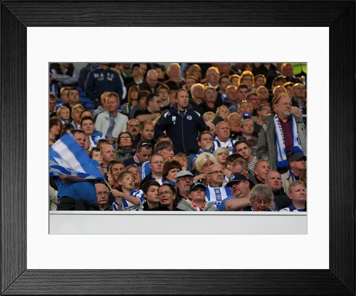 Framed Print : Brighton & Hove Albion: A Nostalgic Look Back at the Exciting 2012-13 Home Game vs. Birmingham City Framed Print : Brighton & Hove Albion: A Nostalgic Look Back at the Exciting 2012-13 Home Game vs. Birmingham City