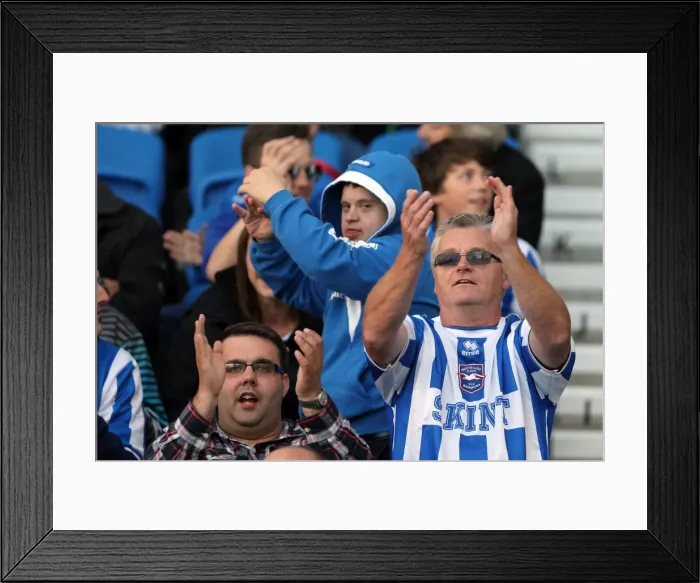 Framed Print : Brighton & Hove Albion vs. Birmingham City: A Home Battle (Season 2012-13) Framed Print : Brighton & Hove Albion vs. Birmingham City: A Home Battle (Season 2012-13)