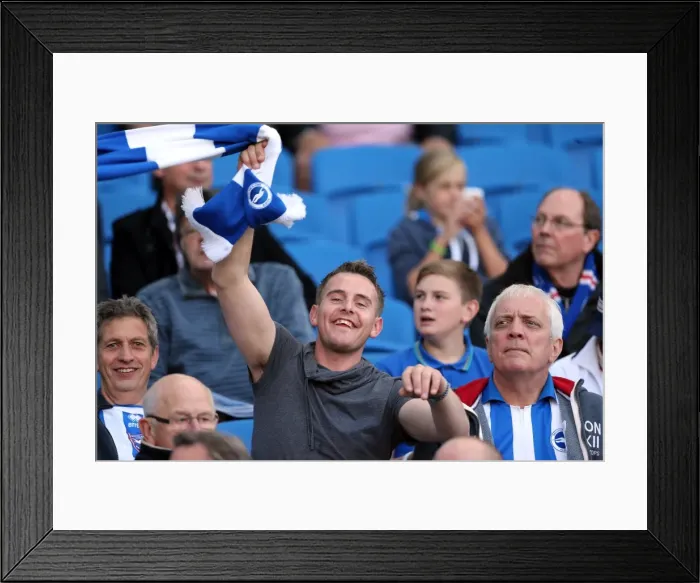 Framed Print : Brighton & Hove Albion vs. Birmingham City (2012-13 Home Game) Framed Print : Brighton & Hove Albion vs. Birmingham City (2012-13 Home Game)