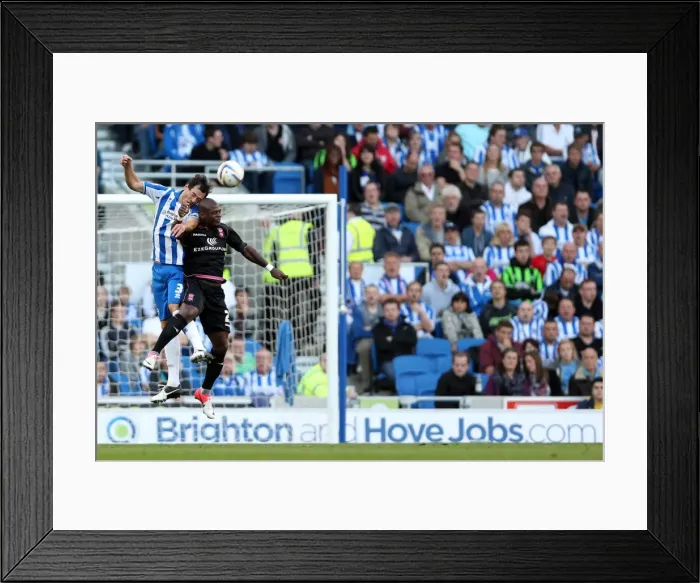 Framed Print : Brighton & Hove Albion vs Birmingham City (2012-13) - Home Game Highlights Framed Print : Brighton & Hove Albion vs Birmingham City (2012-13) - Home Game Highlights