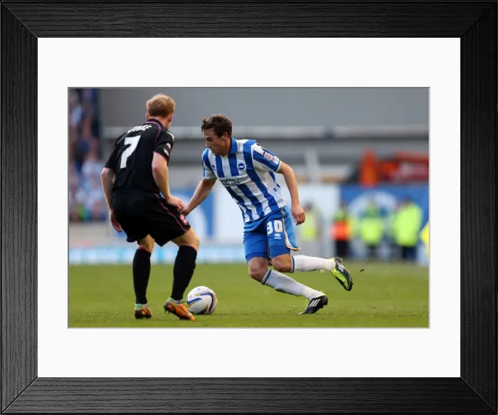 Framed Print : Brighton & Hove Albion vs. Birmingham City (2012-13): Home Game Highlights - September 29, 2012 Framed Print : Brighton & Hove Albion vs. Birmingham City (2012-13): Home Game Highlights - September 29, 2012