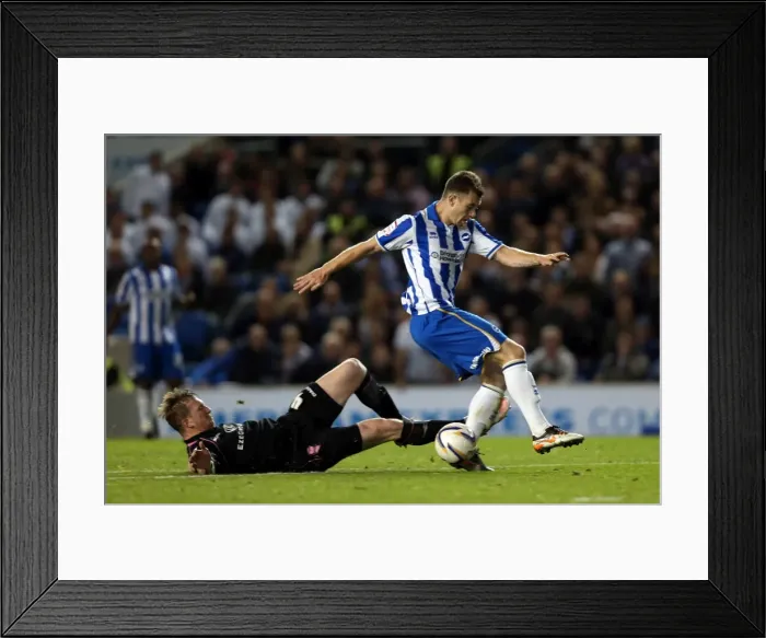 Framed Print : Ashley Barnes in Action for Brighton & Hove Albion against Birmingham City, Npower Championship, Amex Stadium, September 29, 2012 Framed Print : Ashley Barnes in Action for Brighton & Hove Albion against Birmingham City, Npower Championship, Amex Stadium, September 29, 2012