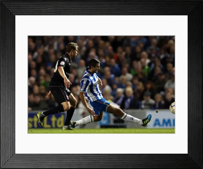 Framed Print : Gary Dicker of Brighton & Hove Albion in Action Against Birmingham City, Npower Championship, Amex Stadium, September 29, 2012 Framed Print : Gary Dicker of Brighton & Hove Albion in Action Against Birmingham City, Npower Championship, Amex Stadium, September 29, 2012