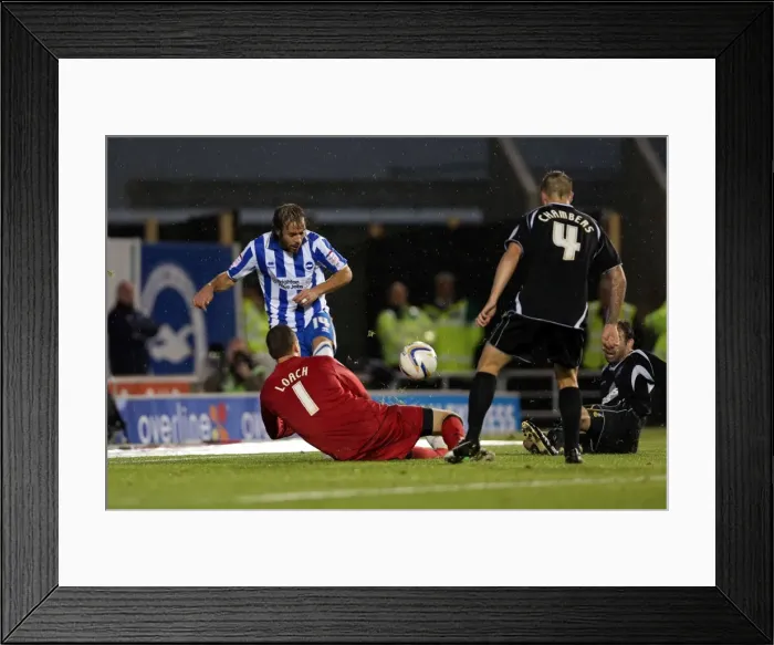 Framed Print : Calderon's Assist: Buckley Levels the Score for Brighton vs Ipswich in Npower Championship (October 2, 2012) Framed Print : Calderon's Assist: Buckley Levels the Score for Brighton vs Ipswich in Npower Championship (October 2, 2012)