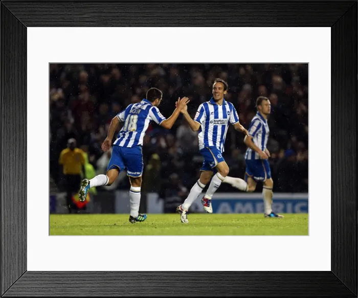 Framed Print : Brighton & Hove Albion vs Ipswich Town: 2012-13 Home Game Framed Print : Brighton & Hove Albion vs Ipswich Town: 2012-13 Home Game