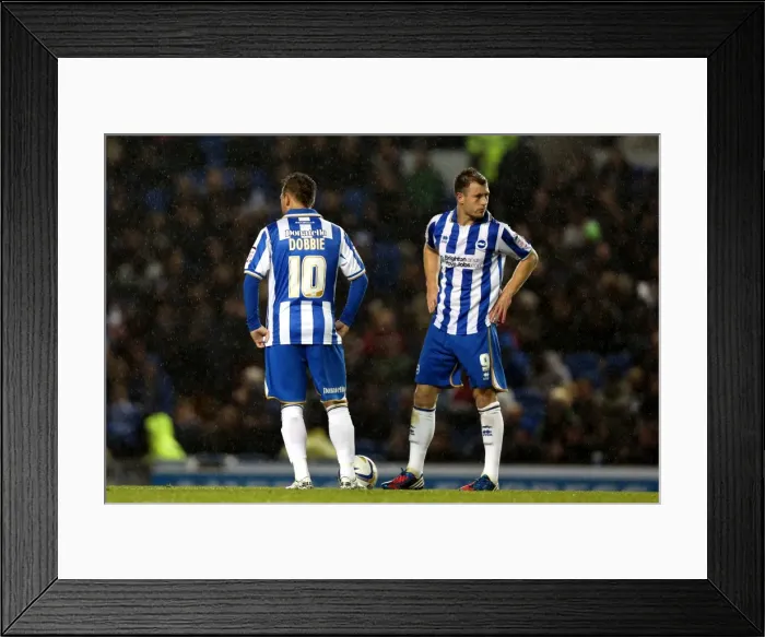 Framed Print : Brighton & Hove Albion vs Ipswich Town: Home Game - October 2012 Framed Print : Brighton & Hove Albion vs Ipswich Town: Home Game - October 2012