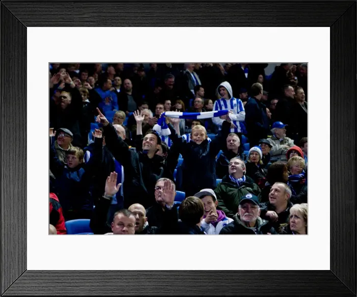 Framed Print : Brighton & Hove Albion vs Ipswich Town: 2012-13 Home Game Framed Print : Brighton & Hove Albion vs Ipswich Town: 2012-13 Home Game