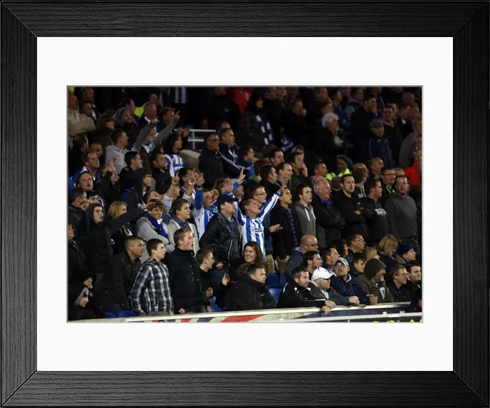 Framed Print : Brighton & Hove Albion vs Ipswich Town: Home Game - October 2012