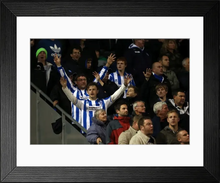 Framed Print : Brighton & Hove Albion vs. Ipswich Town (02-10-2012): A Glimpse into the 2012-13 Home Season