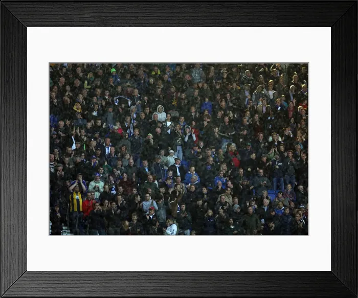 Framed Print : Brighton & Hove Albion vs Ipswich Town (02-10-2012): A Glimpse into the 2012-13 Home Season