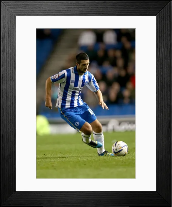 Framed Print : Brighton & Hove Albion vs. Ipswich Town: Home Game - October 2012 Framed Print : Brighton & Hove Albion vs. Ipswich Town: Home Game - October 2012