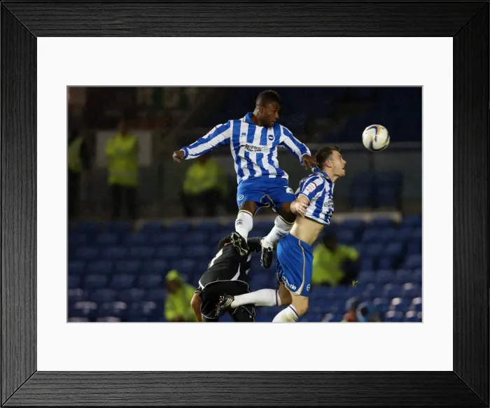 Framed Print : Brighton & Hove Albion vs Ipswich Town: 2012-13 Home Game Review - October 2, 2012