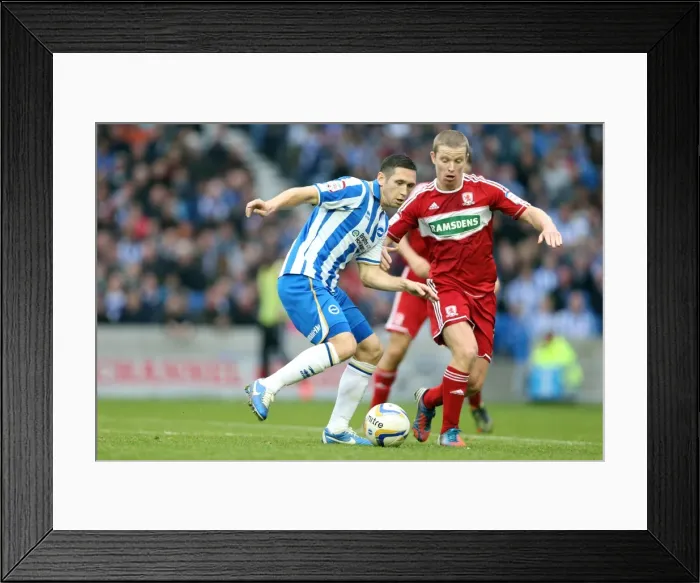 Framed Print : Andrew Crofts in Action: Brighton & Hove Albion vs Middlesbrough, Npower Championship, October 20, 2012 Framed Print : Andrew Crofts in Action: Brighton & Hove Albion vs Middlesbrough, Npower Championship, October 20, 2012