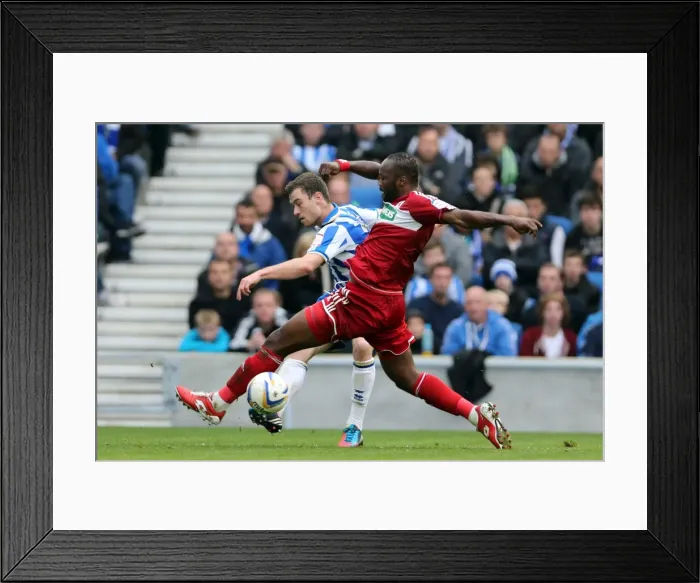 Framed Print : Ashley Barnes Game-Changing Cross: Brighton & Hove Albion vs. Middlesbrough, Npower Championship, Amex Stadium (October 20, 2012) Framed Print : Ashley Barnes Game-Changing Cross: Brighton & Hove Albion vs. Middlesbrough, Npower Championship, Amex Stadium (October 20, 2012)