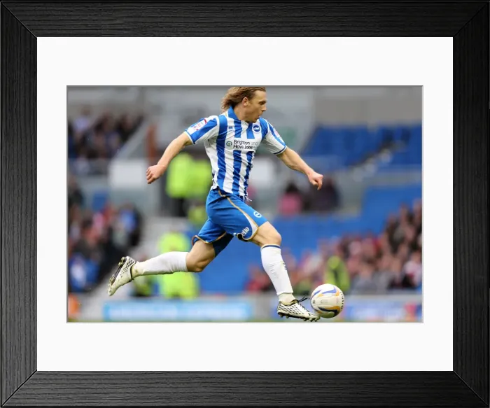 Framed Print : Craig Mackail-Smith in Action: Brighton & Hove Albion vs Middlesbrough, October 20, 2012 Framed Print : Craig Mackail-Smith in Action: Brighton & Hove Albion vs Middlesbrough, October 20, 2012