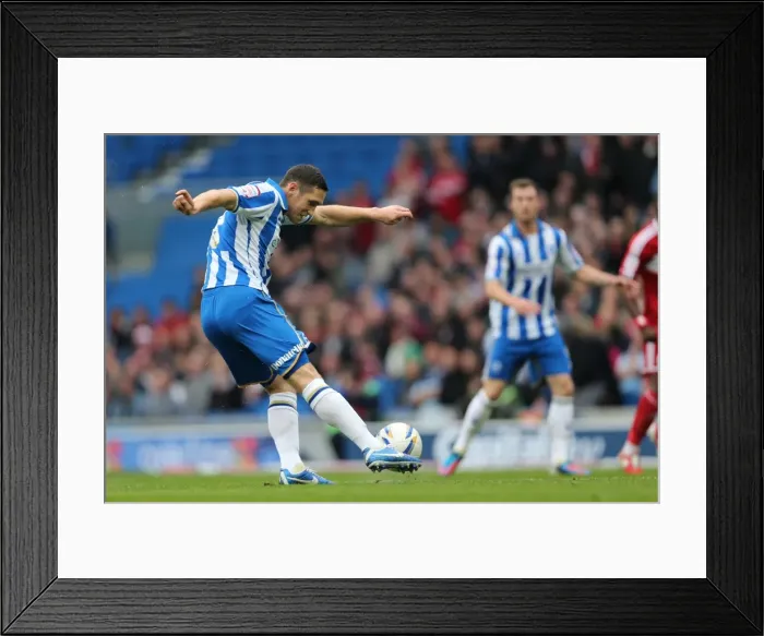 Framed Print : Brighton & Hove Albion vs. Middlesbrough: 2012-13 Home Game Framed Print : Brighton & Hove Albion vs. Middlesbrough: 2012-13 Home Game