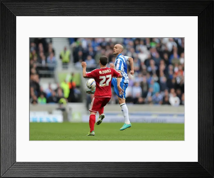 Framed Print : Brighton & Hove Albion vs. Middlesbrough: 2012-13 Home Game Framed Print : Brighton & Hove Albion vs. Middlesbrough: 2012-13 Home Game