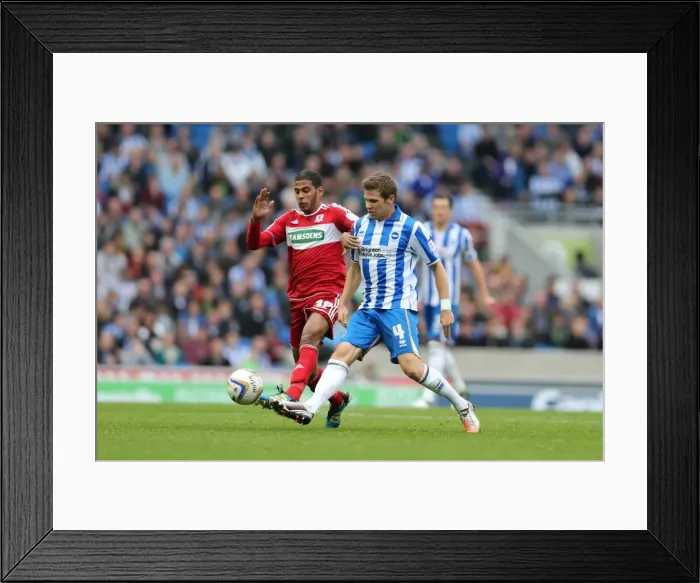Framed Print : Brighton & Hove Albion vs. Middlesbrough: 2012-13 Home Game Framed Print : Brighton & Hove Albion vs. Middlesbrough: 2012-13 Home Game
